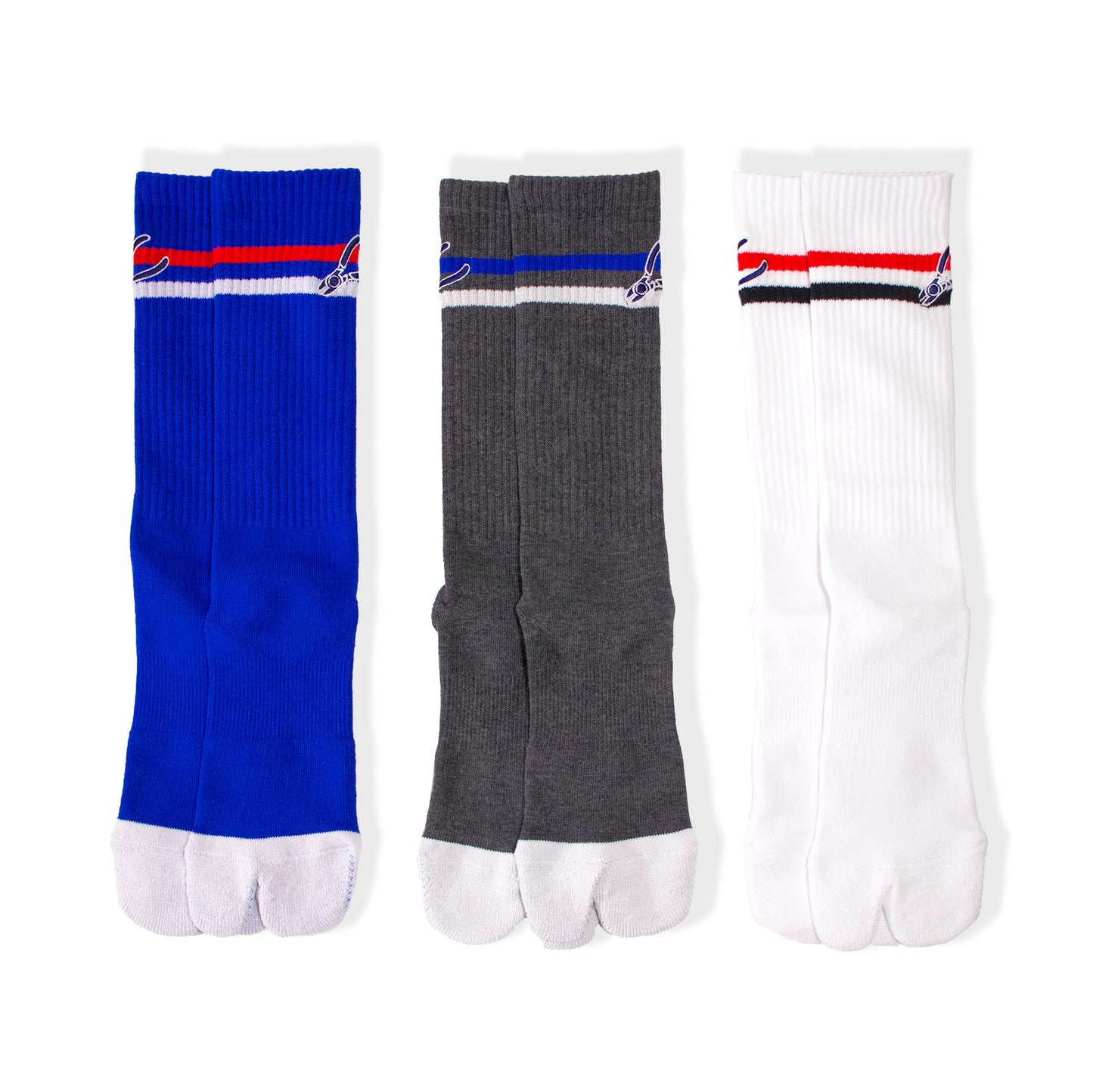 KOHGU×玉井商店 たび型靴下 ホワイト